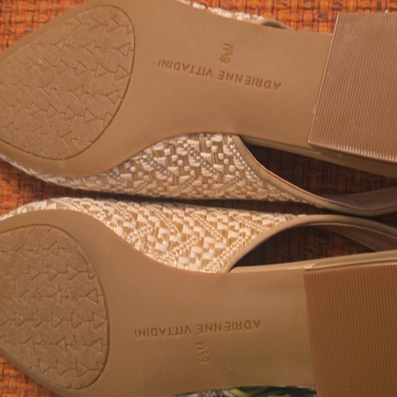 ADRIENNE VITTADINI BRAND WOMEN'S CREAM/TAN COLOR LOW HEEL DRESSY SHOE SIZE 6.5 - Picture 13 of 16